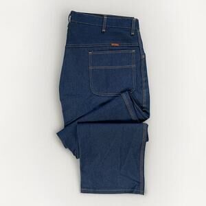 Vintage NWOT Big Ben Dark Denim Utility Jean Mens Sz 40x30 Blue Cotton Deadstock